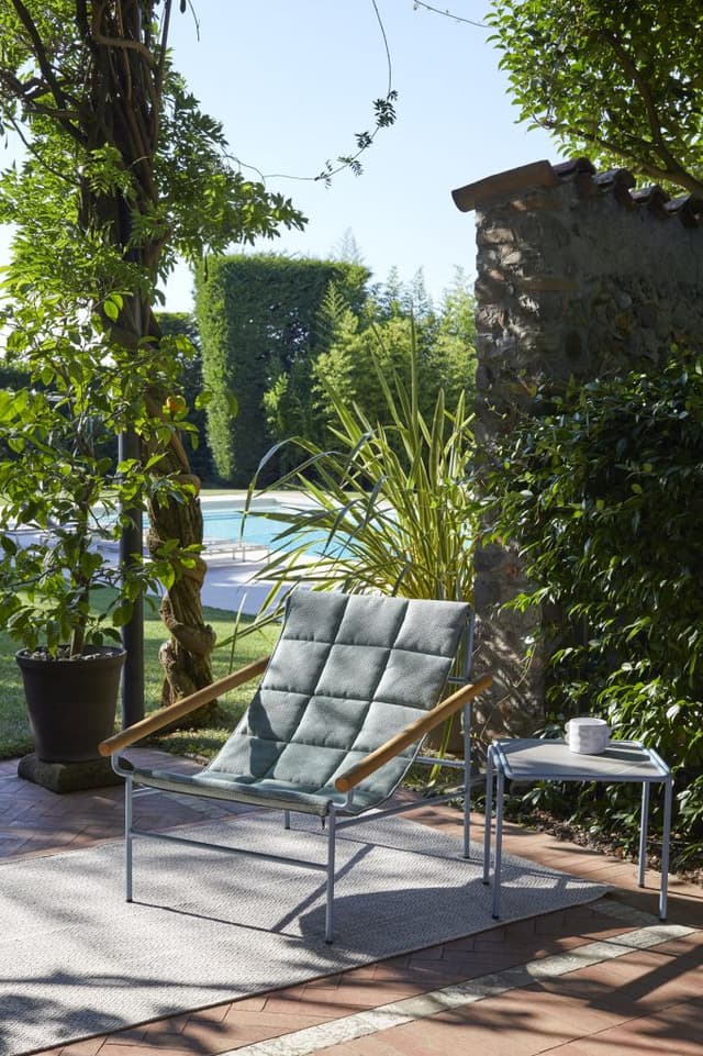 Foldable Hospitality chair from Avarte with green upholstery